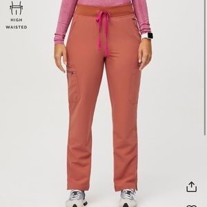 Terracotta Figs Scrub Pants